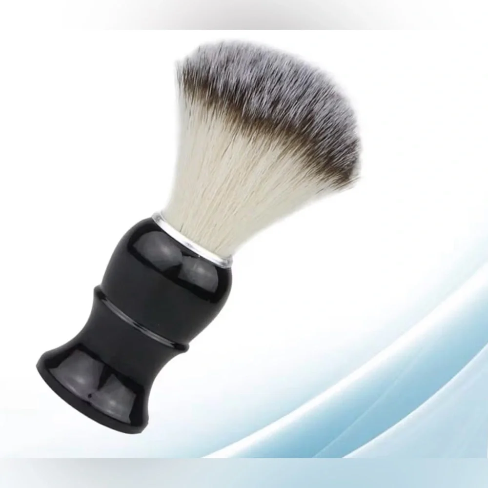 New! Men's Beard Styling Brush Soft Bristle Shaving Brush for Beard Grooming